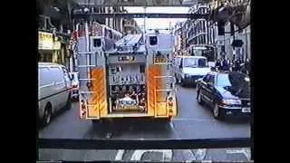 London Fire Brigade - A24 Soho shout - all three
