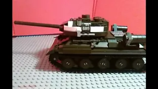 Lego review Sluban  687 t 34 85