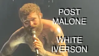 Post Malone - White Iverson live in Houston, TX 8/8/2023