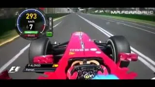 Amazing onboard alonso f1 Australia gp 2013