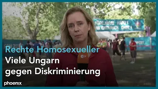 Britta Hilpert zu Reaktionen auf Ungarns neues Homosexuellen-Gesetz am 23.06.21