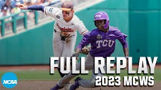 TCU vs. Virginia: 2023 Men's College World Series | FULL REPLAY