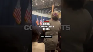 Rabbi confronts President Biden