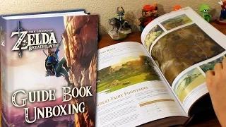 Zelda: Breath of the Wild Collector's Edition Guide Book - Unboxing