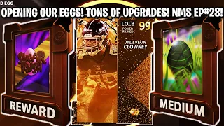 OPENING OUR EGGS AND UPGRADES! WE GOT A GOLDEN TICKET! NO MONEY SPENT EPISODE 28! | MADDEN 21