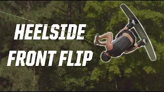 HEELSIDE FRONT FLIP - WAKEBOARDING - CABLE - HOW TO