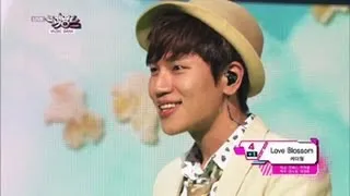 K.Will - Love Blossom (2013.05.18) [Music Bank w/ Eng Lyrics]