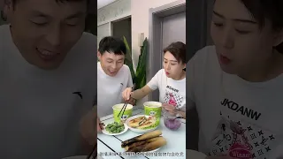 Funny Husband and Wife Yummy Food Eating Challenge 🍲🍲😋😋🤣🤣 Ep 52