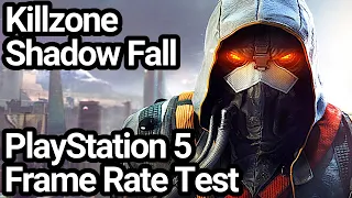 Killzone Shadow Fall PS5 Frame Rate Test (Backwards Compatibility)