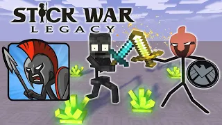 Monster School : STICK WAR : LEGACY [EPIC STORY] - Minecraft Animation