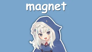 【Hololive Song / Gura and Gura Duet 合唱】Miku & Luka - magnet (with Lyrics)