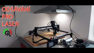 ODSÁVÁNÍ PRO GRAVÍROVACÍ LASER Z DIGESTOŘE