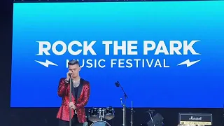 Dan Budd (Robbie Williams Tribute) - Angels @Rock The Park Festival Wrexham 2023