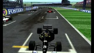 Start 1993 Silverstone GB Grand Prix Formula 1 full Race David Marques Mod F1 Challenge 99 02 Season game year F1C 2 GP 4 3 World Championship rF 2013 2014 2015 2 1