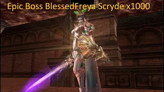 Lineage 2 Scryde x50-x1000 Epic Boss Blessed Freya / Линейд 2 Скрайд х50-х1000 Эпик босс Б.Фрея