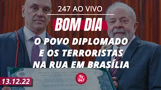 Bom dia 247: o povo diplomado e os terroristas na rua em Brasília