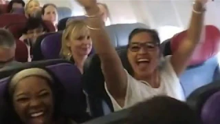 Circle Of Life ~ Impromptu Performance By Cast Of The Lion King On Flight: The Story Behind