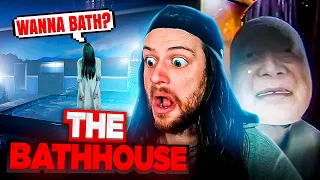 WORKING AT A HAUNTED BATHHOUSE! NEW Chilla’s Art Horror Game - The Bathhouse