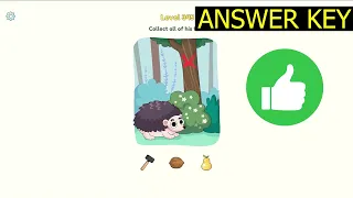 Dop 3 LEVEL 345 Collect all of his food (ANSWER KEY) DOP 3 Displace One Part Gameplay - Walkthrough