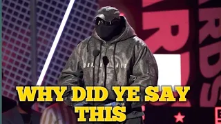 Masked Kanye West Returns To Public Eye With Surprise BET Awards Appearance.