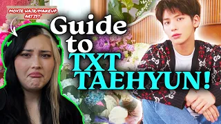 Getting to Know TXT Taehyun through Funny & Wholesome Compilations! - Movie Makeup Artist Reacts