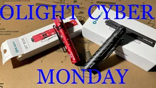 Olight Cyber Monday Haul. I3T Carbon Fiber and Snowflake!