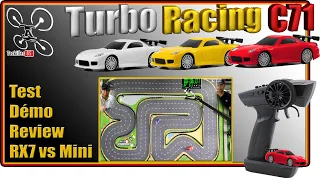 Turbo Racing C71 RX7 vs Mini - Review Test Démo - Résultat Concours Permanent !