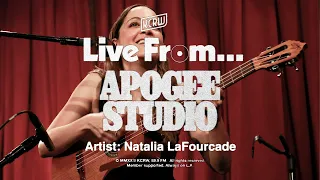 Natalia Lafourcade "El lugar correcto": KCRW Live from Apogee Studio