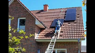 Photovoltaik-Module auf dem Dach montieren - Fortsetzung