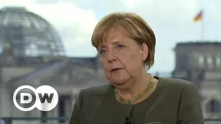 #DeutschlandWaehlt: Das Interview mit Bundeskanzlerin Angela Merkel, CDU | DW Deutsch