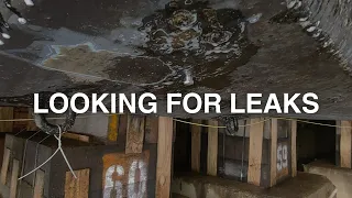 Investigating The Hull Leak From Underneath the Battleship