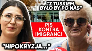 "Gdyby Tusk rządził, byłoby po nas!". Wyborcy PiS kontra imigranci