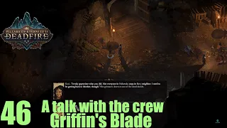 Griffin's Blade - Pillars of Eternity II : Deadfire (Veteran Walkthrough) Part 46
