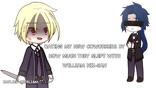 |[MTP] ‘Ranking my new coworkers by how much they slept with William nii-san’// Implied Sherliam|