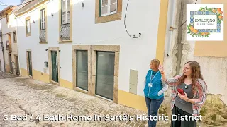 €265,000 Renovated Home for Sale in Sertã's Historic District in Central Portugal