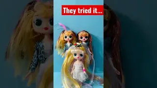 Lol omg 3 fakes of 1 doll. #shorts #short #fakelol #lolfake #lolomg #loldolls #lolsurpriseomg #lols