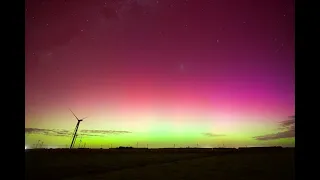 Aurora Australis 11/5/24 G5 event. Mortlake, Victoria.