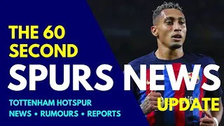 THE 60 SECOND SPURS NEWS UPDATE: Yves Bissouma, Club Tracking Éderson, £43M Raphinha, Todd Kline