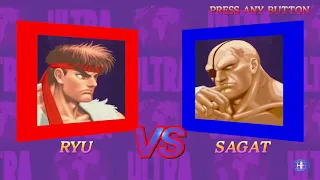 Ultra Street Fighter II The Final Challengers (NS) Ryu Longplay & All Endings
