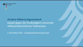 Symposium „20 Jahre Völkerstrafgesetzbuch“