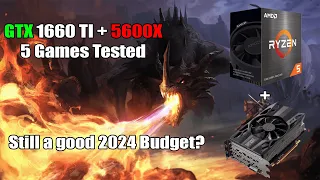 RYZEN 5 5600X + GTX 1660 Ti Test in 5 Games in early 2023