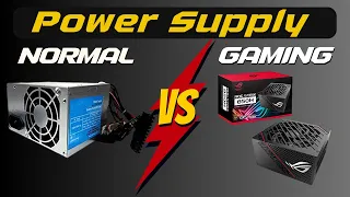 Power Supply Buying Mistake Gaming vs Normal Power Supply What is Difference 🤔😱🔥