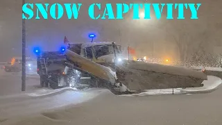 A massive snow storm hit Toronto.