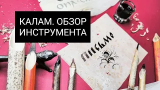 Инструменты для каллиграфии. Каламы. Обзор и возможности. Мастер-класс от Дарьи Романовой.