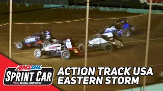 HIGHLIGHTS: USAC AMSOIL National Sprint Cars | Action Track USA | Eastern Storm | June 18, 2023