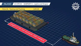 Rule 24 — Towing and Pushing § 83 24, Inland Navigation Rules of the Road