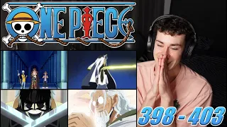 Admiral Kizaru Moves! The Sabaody Archipelago! Roger and Rayleigh | One Piece - 398 - 403 | Reaction