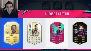 DRAFT CU LEGENDELE BARCELONEI - RONALDINHO, MESSI SI SUAREZ IN ATAC !!! FIFA 19 ROMANIA !!!