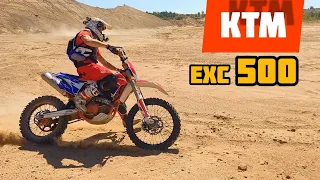 ПОЛ ЛИТРА ЭНДУРО | KTM 500 EXC | ОБЗОР | ТЕСТ ДРАЙВ