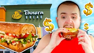 Can I Eat Panera Bread For A Day On a $20 budget? RESTAURANT CHALLENGE!